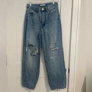 Oak & Fort Distressed Denim Jeans